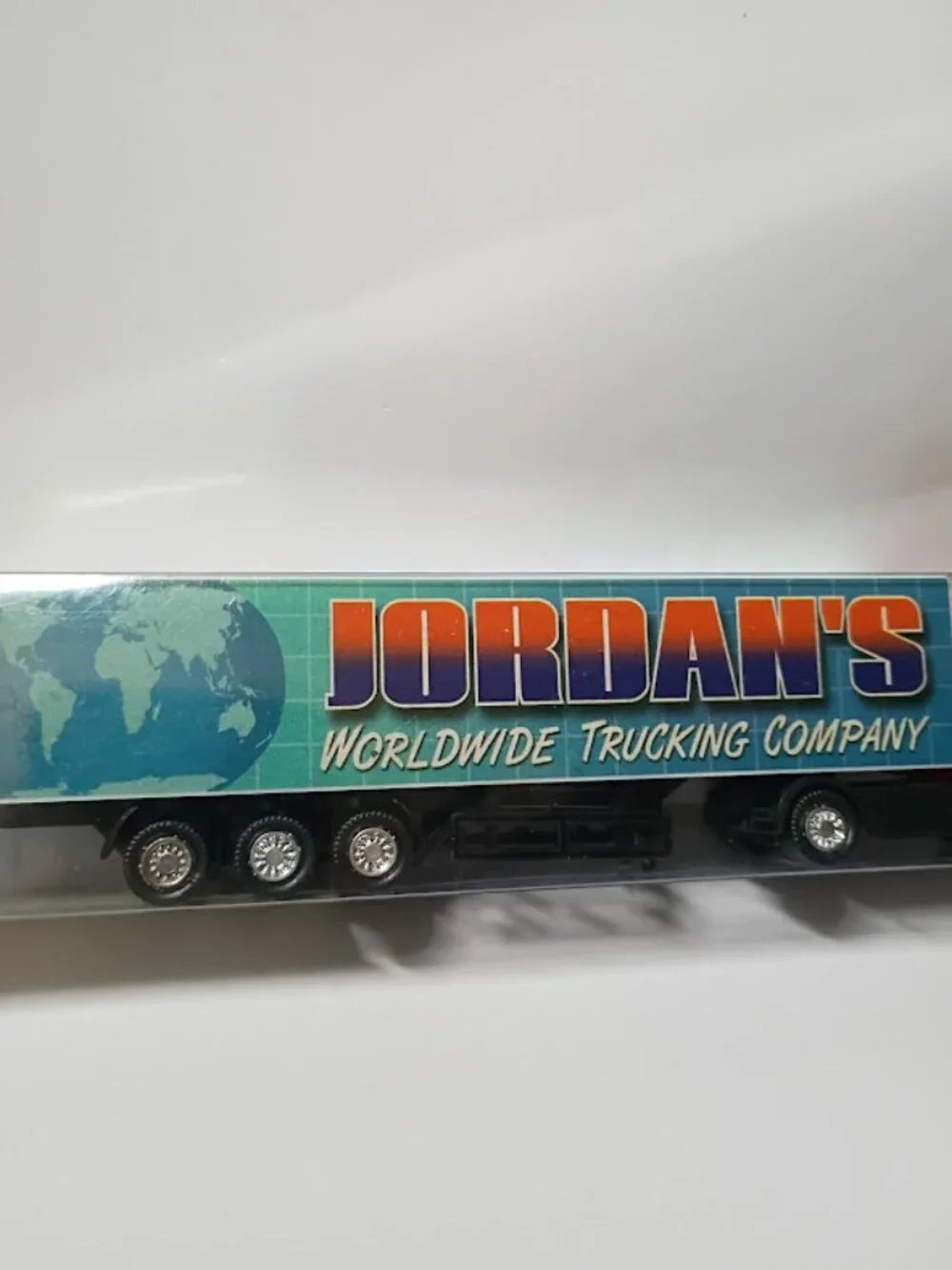 Swibco Diesel Semi Truck & Trailer Toy Customized vintage 1990 Jordah's NWT